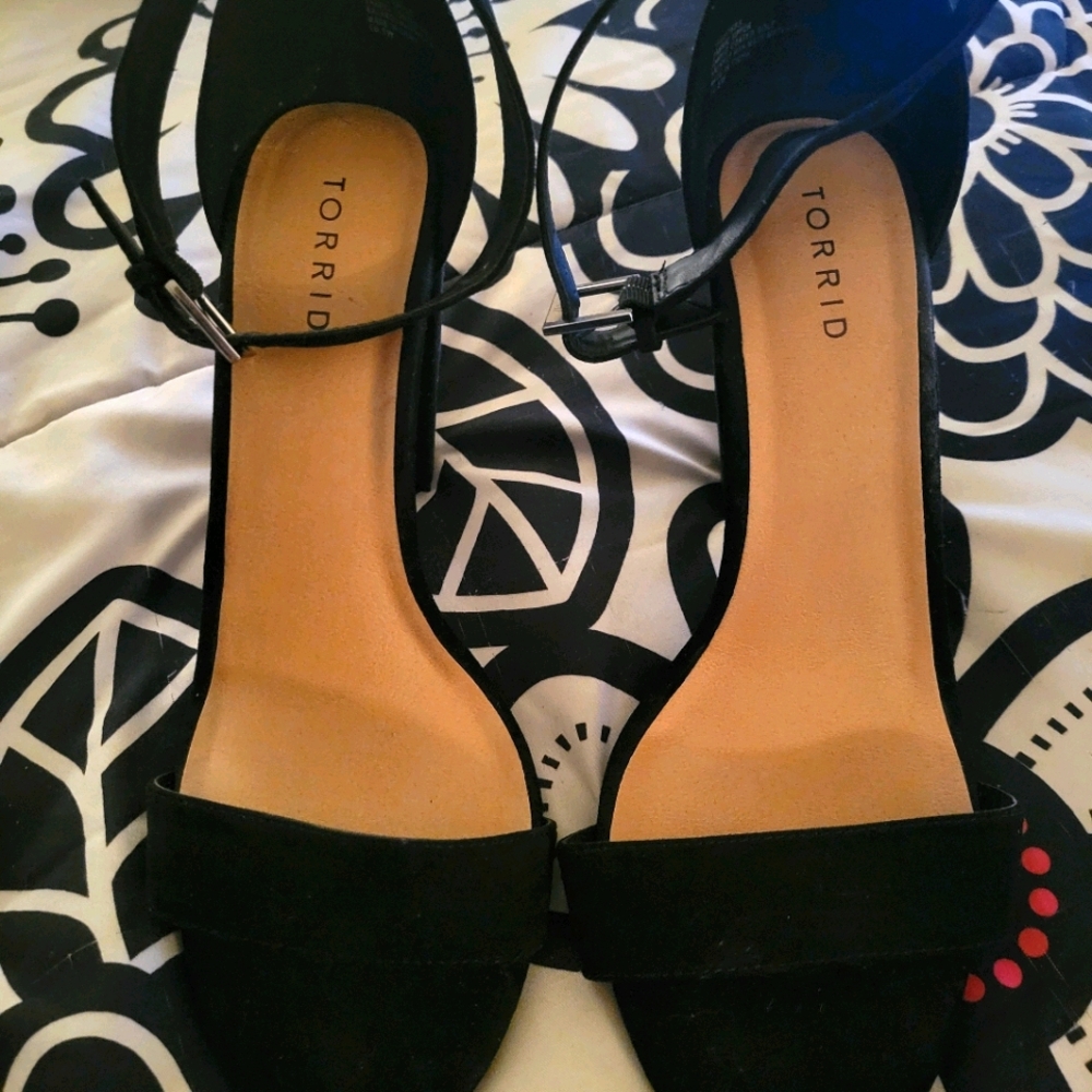 Black high heels